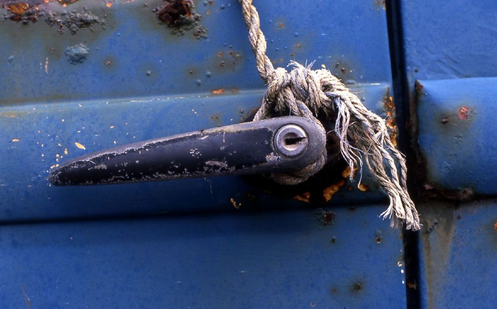 mécanisme poignée de porte