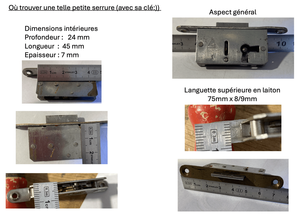 serrure trois points vachette